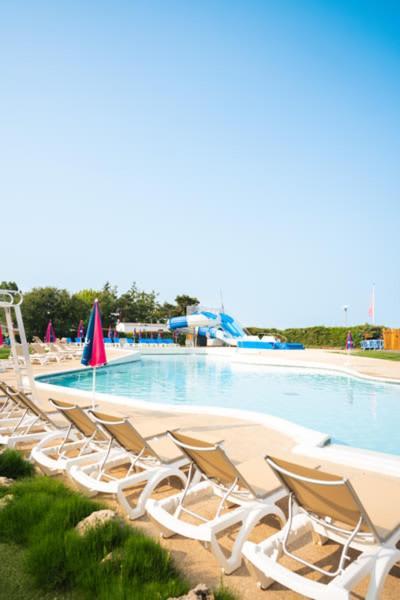 Camping Officiel Siblu Domaine De Dugny Онзен Екстер'єр фото