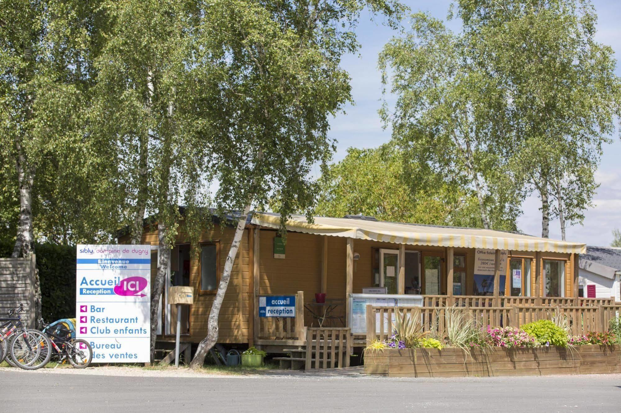 Camping Officiel Siblu Domaine De Dugny Онзен Екстер'єр фото