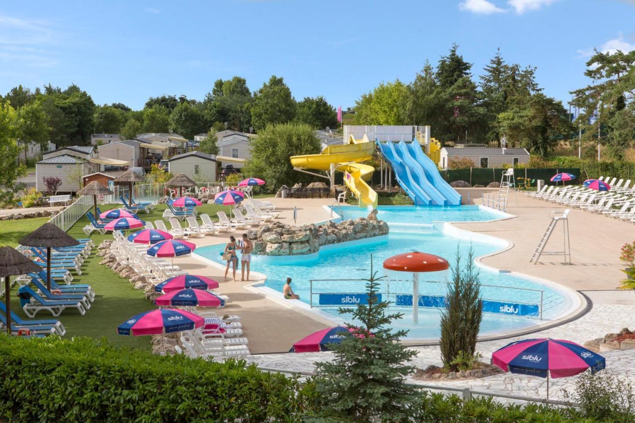 Camping Officiel Siblu Domaine De Dugny Онзен Екстер'єр фото